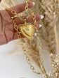 Collar Maxi Corazon  Sagrado Queen  - Miniatura 5
