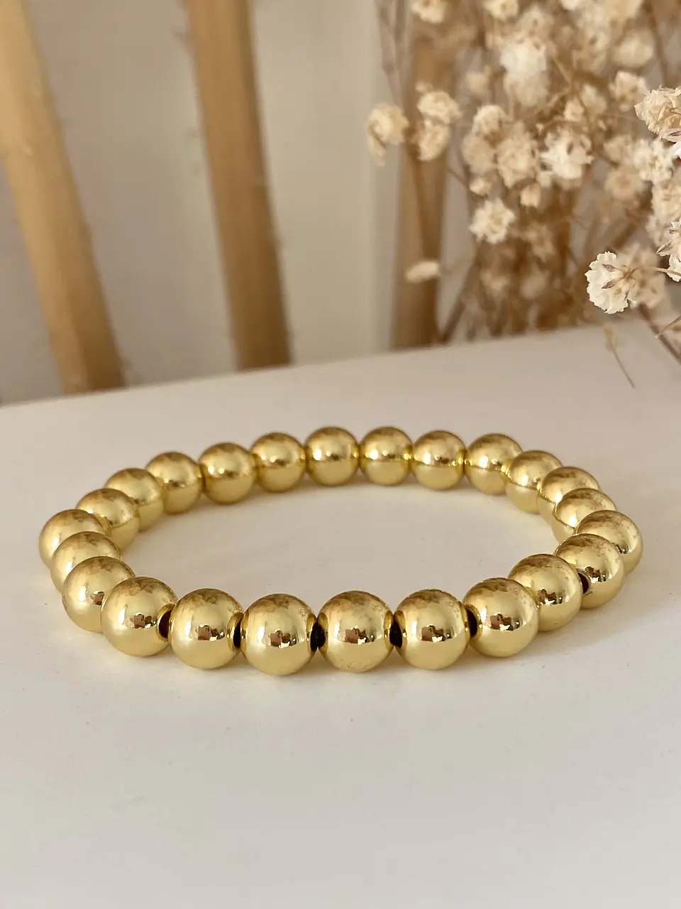 Pulsera Maxi balines Gold 2