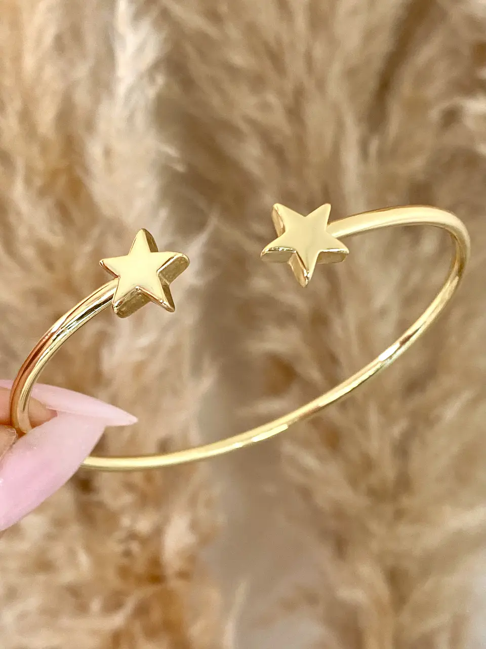 Esclava Dúo Estrellas Gold  1