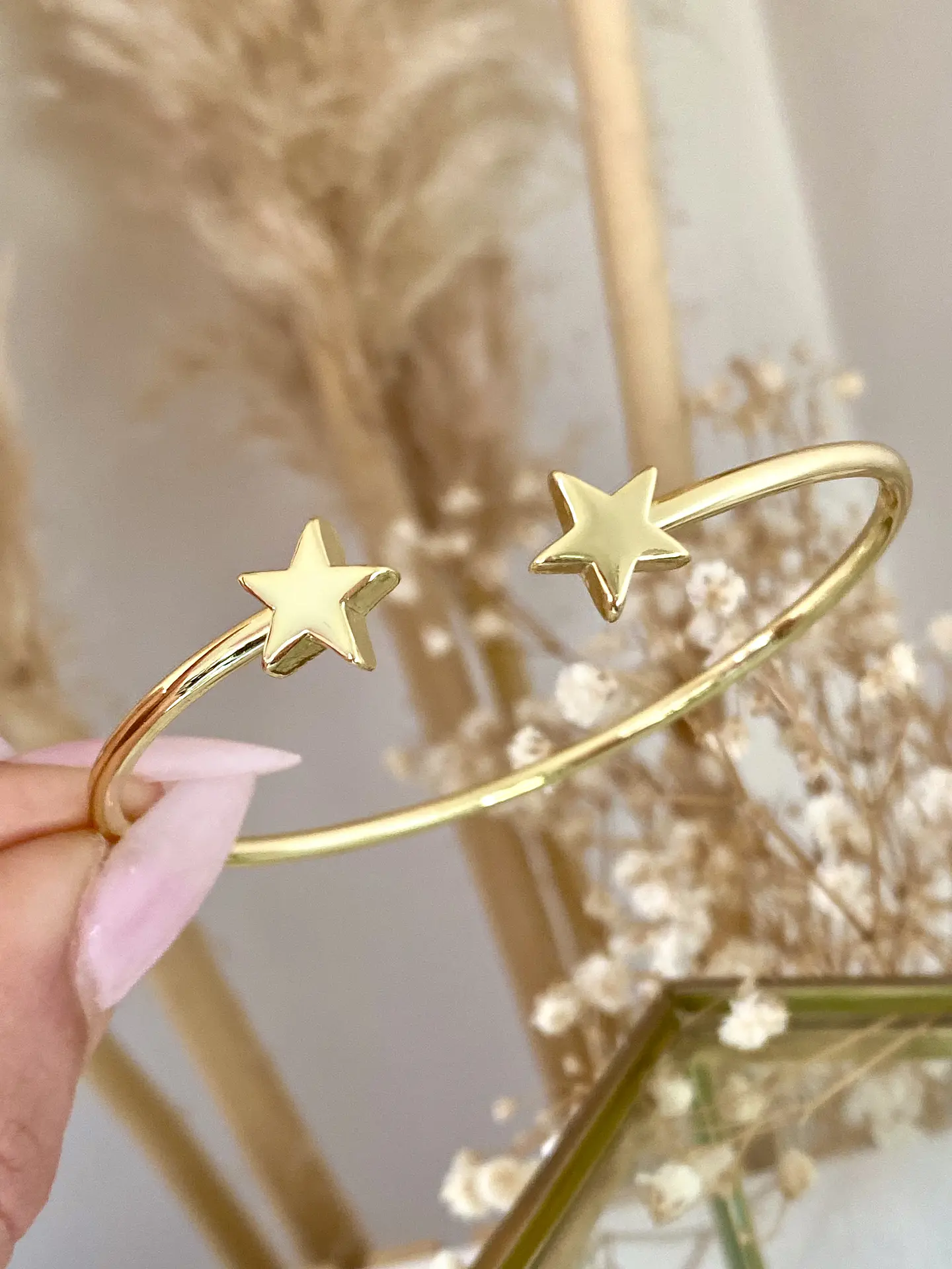 Esclava Dúo Estrellas Gold  2