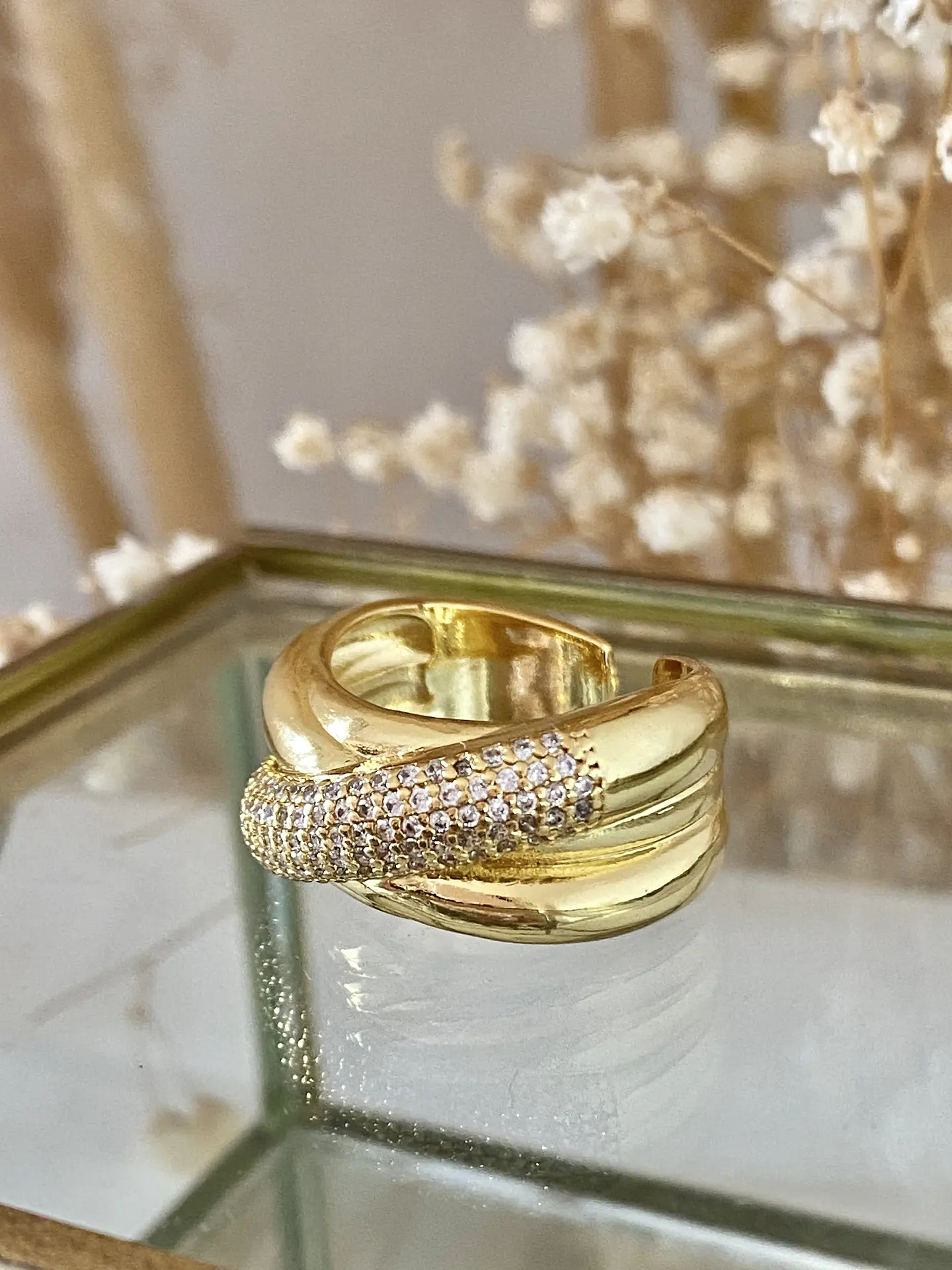 Anillo Entrelazado Catania Gold 3