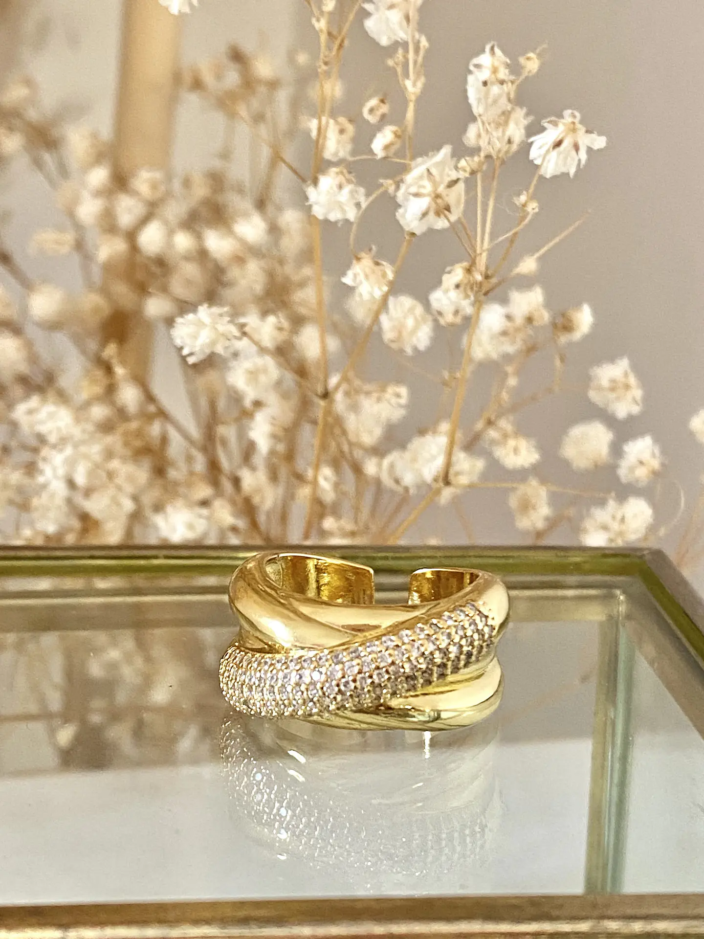 Anillo Entrelazado Catania Gold 2