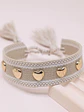 Pulsera Tejida Corazones  - Miniatura 2