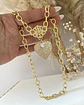 Collar Corazón Circones Crown Punto luz - Miniatura 2