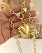 Collar Maxi Corazón Sagrado broche Corazón circones  - Miniatura 2