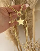 Collar Estrella Martillada Gold - Miniatura 3