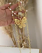 Collar XL Maxi Mariposa Calada Perlas Gold - Miniatura 2