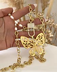 Collar XL Maxi Mariposa Calada Perlas Gold - Miniatura 1
