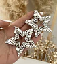 Maxi Aros Estrella Strass Silver - Miniatura 1
