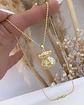 Collar Cadena Bolita Osito Circones Gold - Miniatura 2