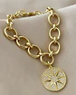 Pulsera con dije Medalla Sol Circones   - Miniatura 2