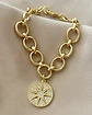 Pulsera con dije Medalla Sol Circones   - Miniatura 3