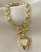 Pulsera con dije Corazón Calado Circones  - Miniatura 1