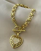 Pulsera con dije Corazón Calado Circones  - Miniatura 3