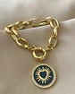 Pulsera dije Medalla Corazón Black - Miniatura 1