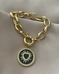 Pulsera dije Medalla Corazón Black - Miniatura 3