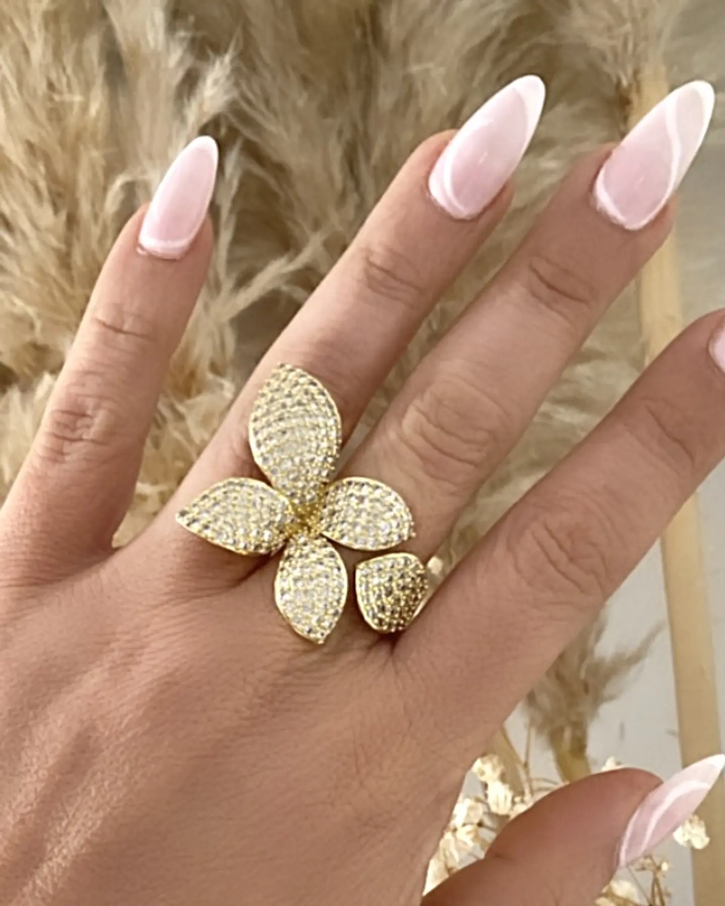 Maxi Anillo Mariposa Circones Gold 1