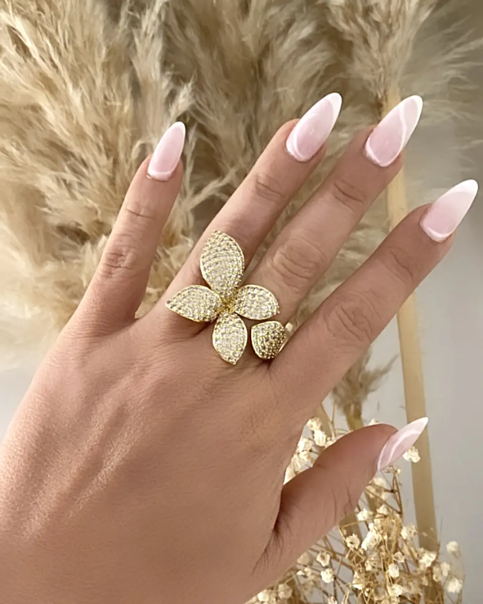 Maxi Anillo Mariposa Circones Gold 2