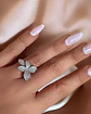 Anillo Mediano Pétalos Circones Silver  - Miniatura 1