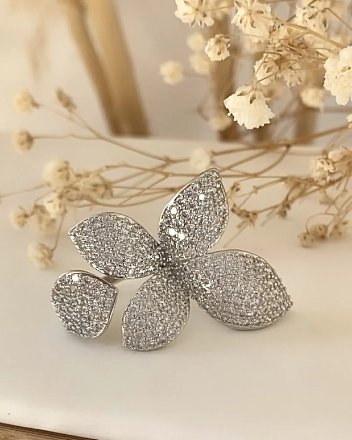 Maxi Anillo Mariposa Circones Silver 2