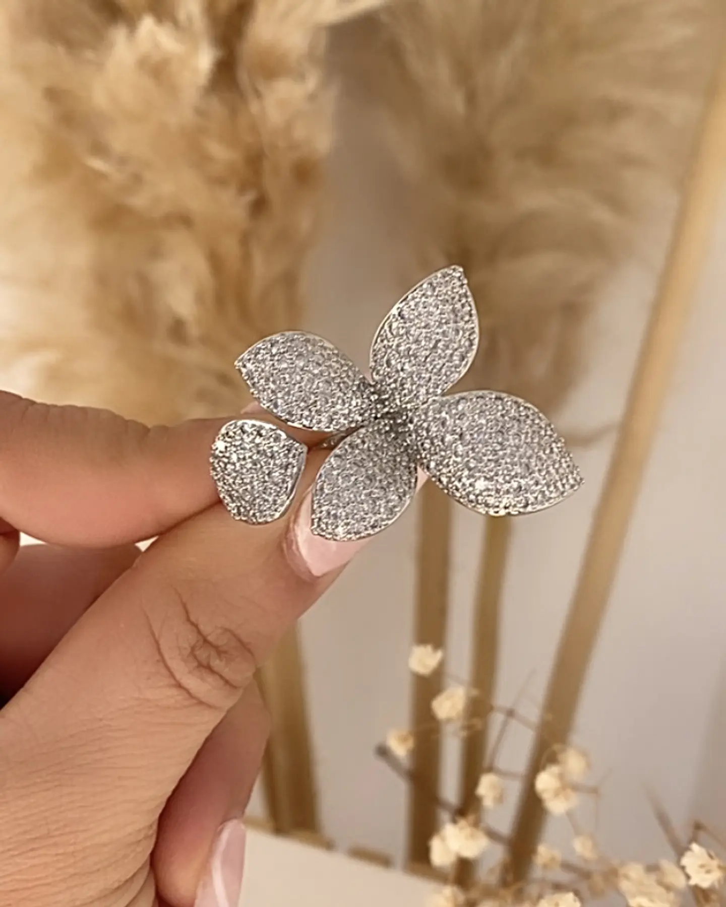 Maxi Anillo Mariposa Circones Silver 3