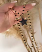 Collar Estrella Circones Black cristales facetados  - Miniatura 2