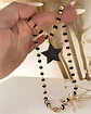 Collar Estrella Circones Black cristales facetados  - Miniatura 4