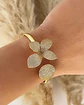Brazalete Pelatos Flor Circones Gold - Miniatura 1