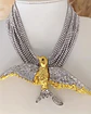 Maxi Choker Ave Strass  - Miniatura 5