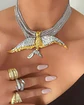Maxi Choker Ave Strass  - Miniatura 3