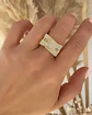 Anillo Niza Circones gold - Miniatura 1