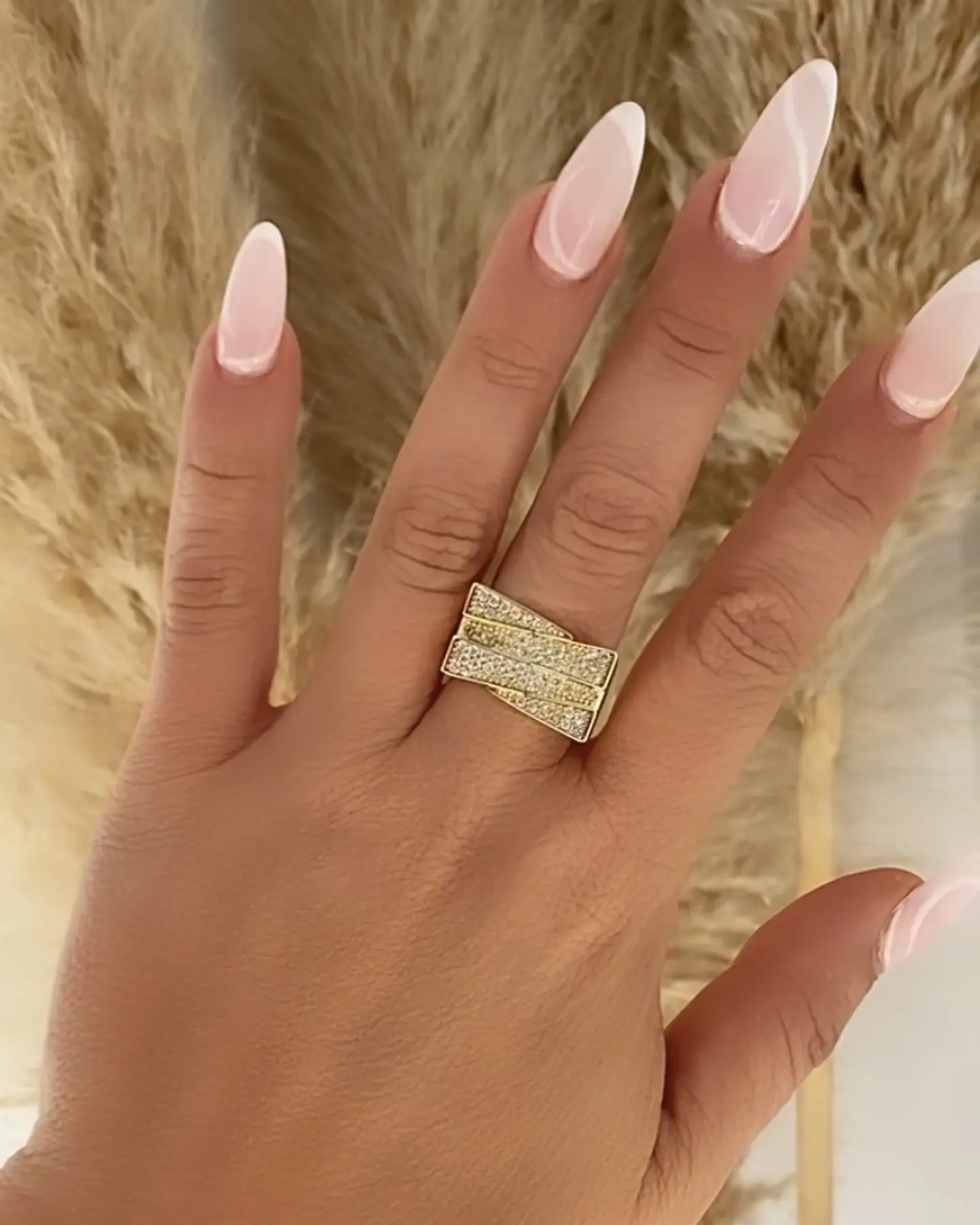 Anillo Niza Circones gold 4