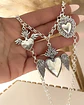 Collar Trío Corazones Mexicanos Silver   - Miniatura 6