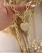 Collar Cadenon Corazón Circones Gold  - Miniatura 2