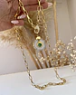 Collar XL Cuarzo Drusa Verde Gold  - Miniatura 4