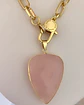 Collar XL Cuarzo Rosa Gold  - Miniatura 2