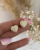Aros Corazones Circones Gold - Miniatura 1
