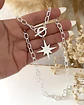 Collar Estrella Guía maxi eslabones Silver  - Miniatura 4