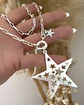 Collar XL Maxi Estrella Calada punto luz Silver - Miniatura 2