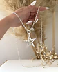 Collar XL Maxi Estrella Calada punto luz Silver - Miniatura 8