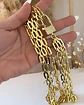 Collar Triple Cascada Maxi  Broche Luxury Candado Gold - Miniatura 2