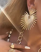 Aros Maxi Corazon Rayos Gold - Miniatura 6