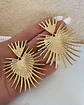 Aros Maxi Corazon Rayos Gold - Miniatura 1
