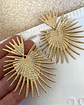 Aros Maxi Corazon Rayos Gold - Miniatura 3