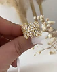 Anillo Sorento Circones rectangulares Gold - Miniatura 3