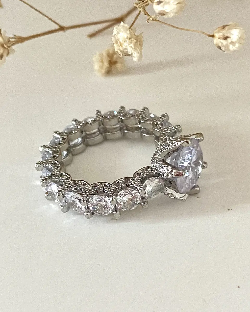 Maxi Anillo Princess Silver  4