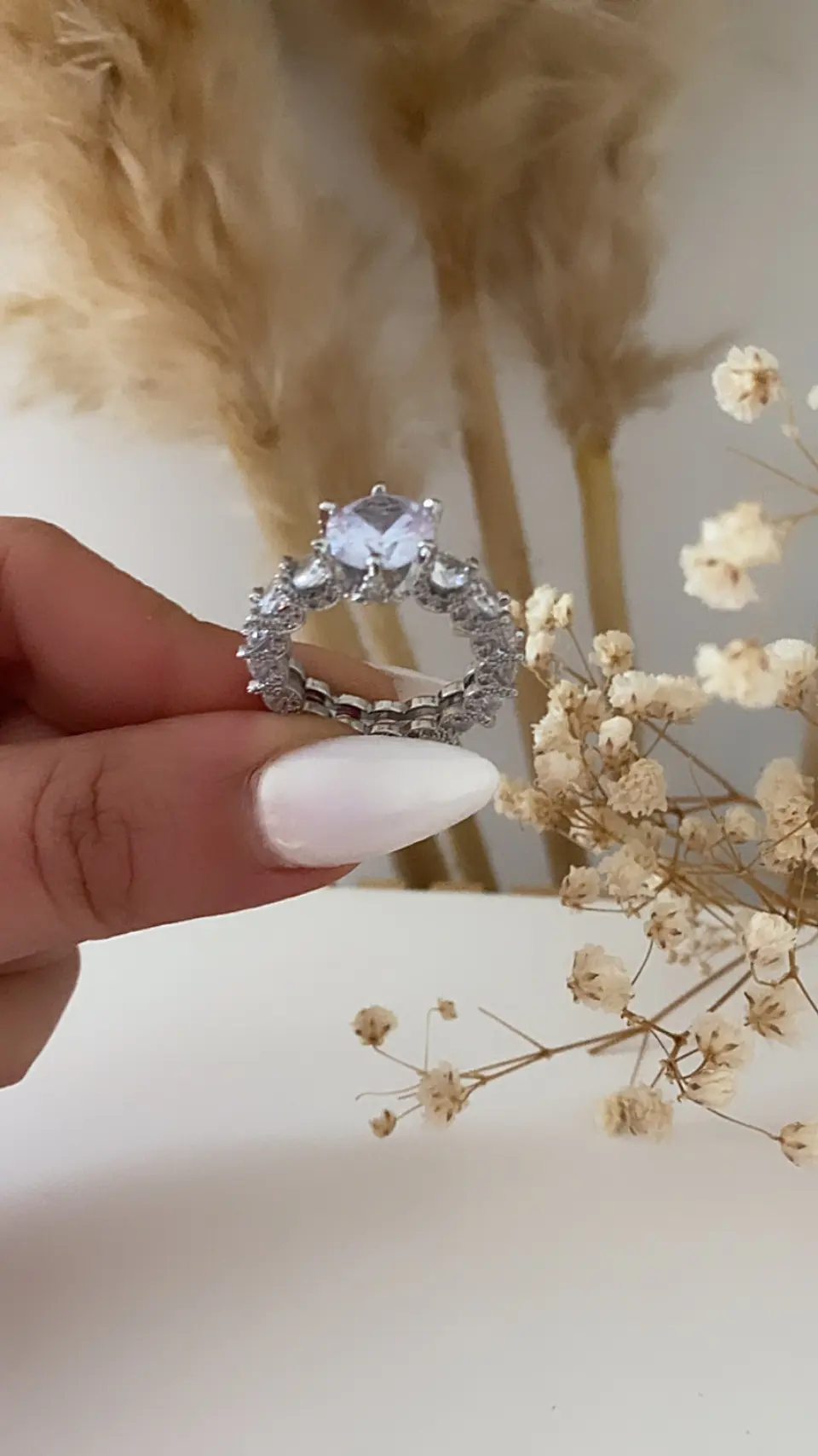 Maxi Anillo Princess Silver  8