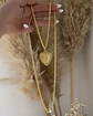 Collar XL Corazon Sagrado Cadena Espigada  - Miniatura 4