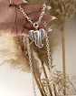Collar XL Maxi Elefante Tibetano Silver  - Miniatura 5