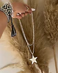 Collar XL Maxi Estrella Lijada Silver - Miniatura 5